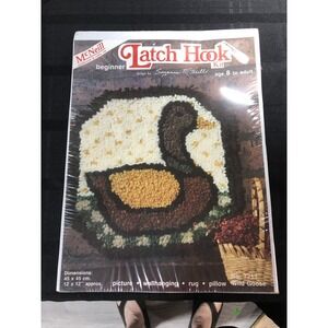 VTG McNeill Latch Hook Kit 1984 Wild Goose Beginners 8- Adult NO.7213 Sealed